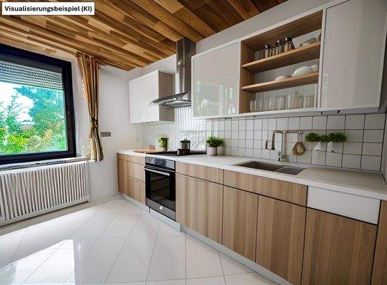 Küche -Erdgeschoss Homestaging