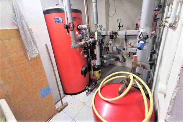 Fernwärme-Heizungsanlage