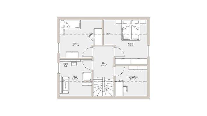 Grundriss Dachgeschoss