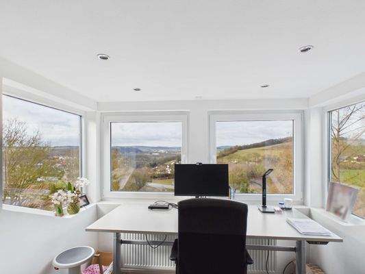 Blick vom Arbeitsplatz