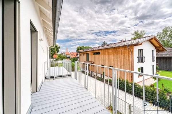 Balkon im Obergeschoss 