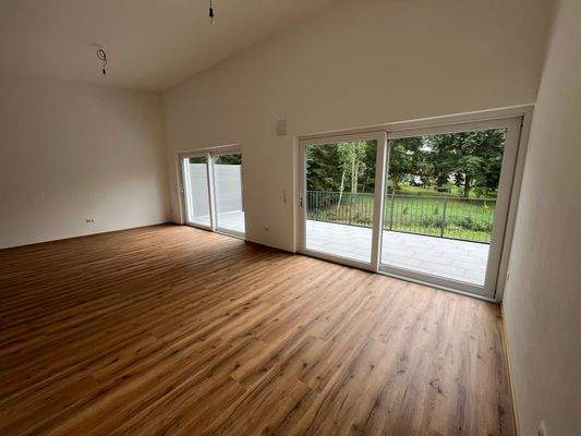 Blick auf den Balkon