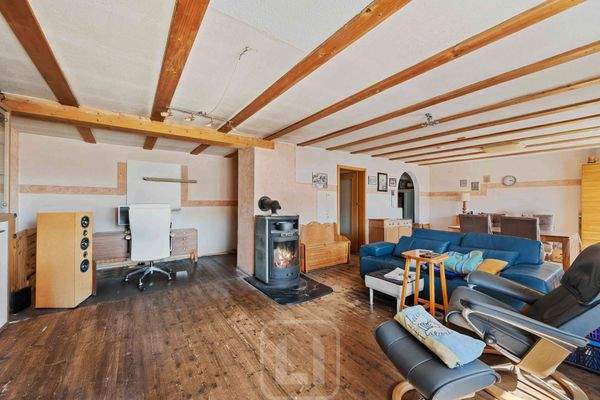 Wohnbereich mit Schwedenofen