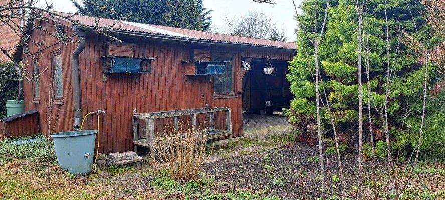 Carport mit Abstellraum