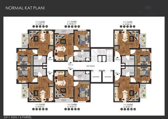 Apartments Situated within Nature in Bursa Nilüfer