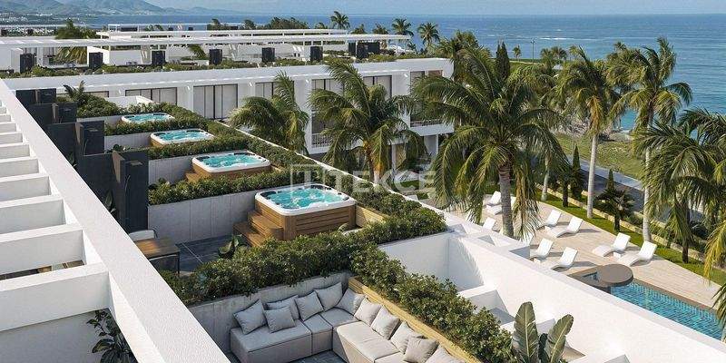 Garden Floor and Penthouse Apartments in Esentepe Girne