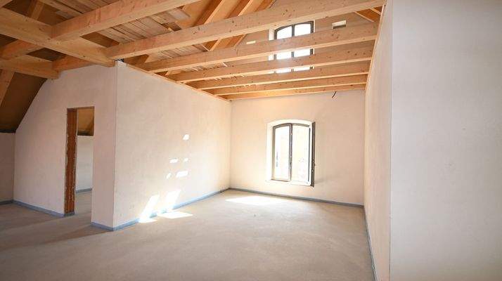 Wohnzimmer mit Galerie