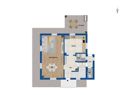 Grundriss Erdgeschoss