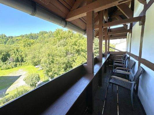 witterungsgeschützte Plätze mit Aussicht