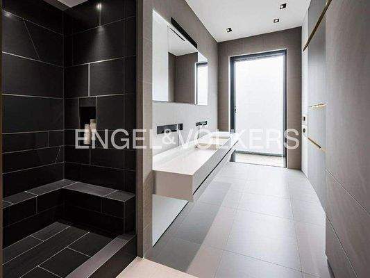 Tageslichtbad mit Dusche