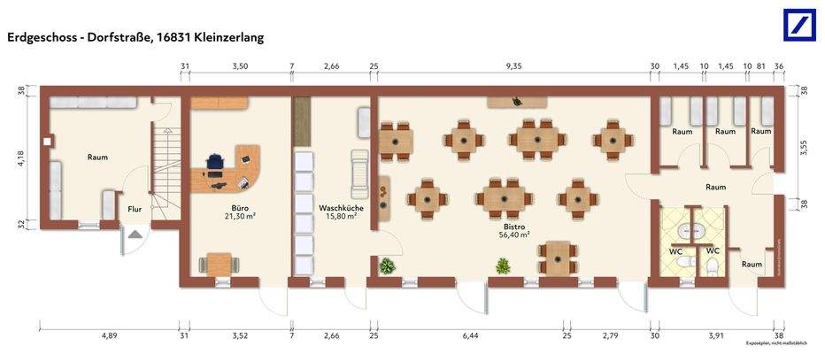 Grundriss - Erdgeschoss - Nebengelass