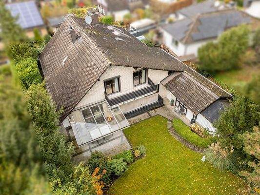 Drohnenaufnahme Rückansicht