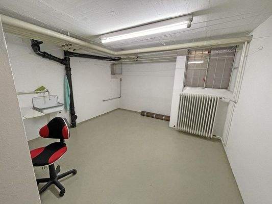 Trockenraum im Keller