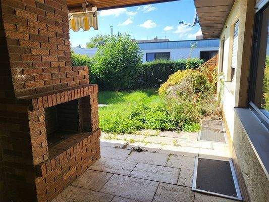 Feuerstelle außen