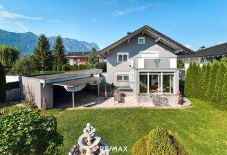 Haus mit Garten, Wintergarten & Garage