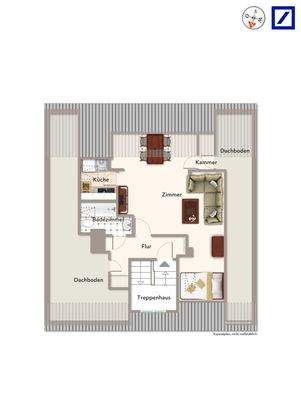 Dachgeschoss -  Einliegerwohnung