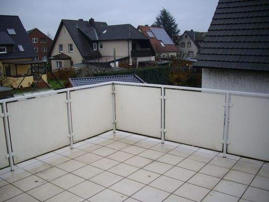 Teilansicht Dachterrasse