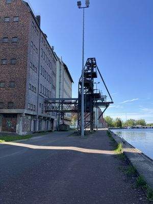 Nord-Ansicht Silogebäude 1 und 2