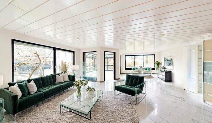 Einrichtungsbeispiel Wohnzimmer