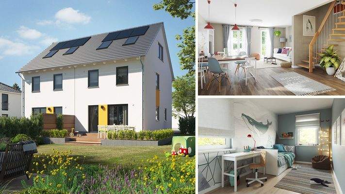 Doppelhaus-Mainz 128-Gartenansicht