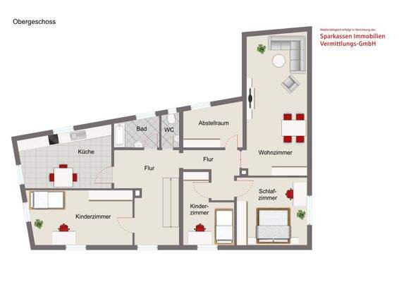 Grundriss Obergeschoss