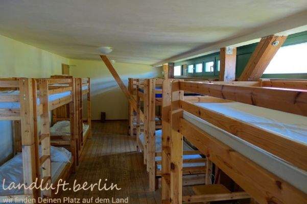 Schlafsaal Gemeinschaftsraum im Gästehaus II