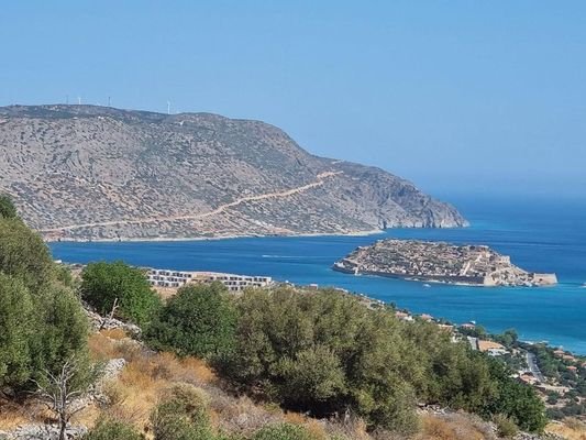 Baugrundstück mit Meerblick, Elounda, Kreta