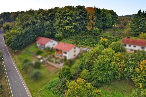 Draufsicht Baugrundstück