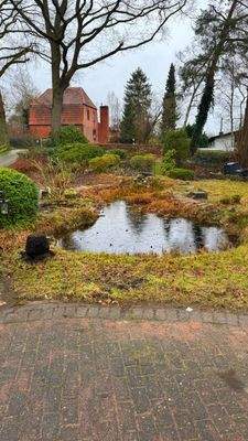 Teichanlage -Bewässerung