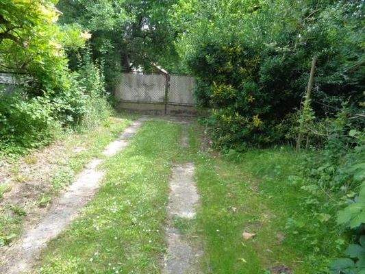 Einfahrt von innen gesehen