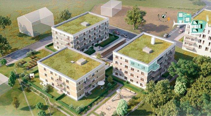 Moderne Eigentumswohnung mit Balkon