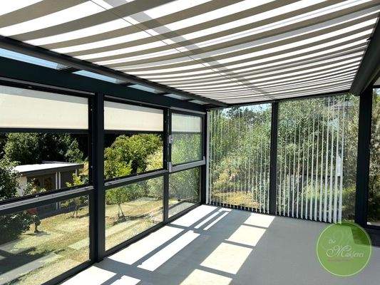 ... Wintergarten mit herrlichem Ausblick und ...