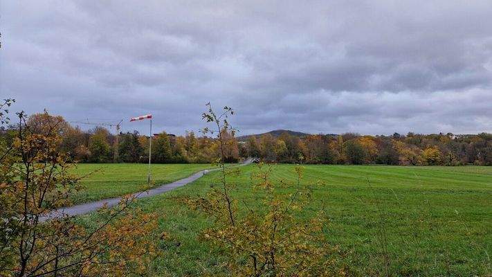 2155-Grundstück mit Blick zum Kurpark