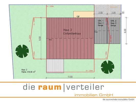 Vorbescheid für ein Einfamilienhaus