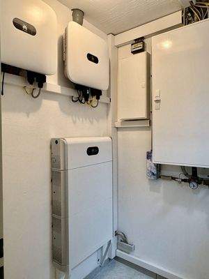 Speicher der Photovoltaikanlage / Elektrik