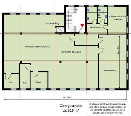 Grundriss Obergeschoss