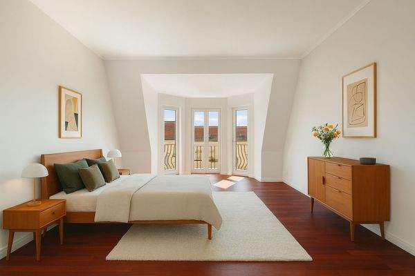 Schlafzimmer(möbliert mit KI)