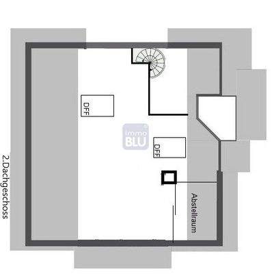 Grundriss 2.Dachgeschoss