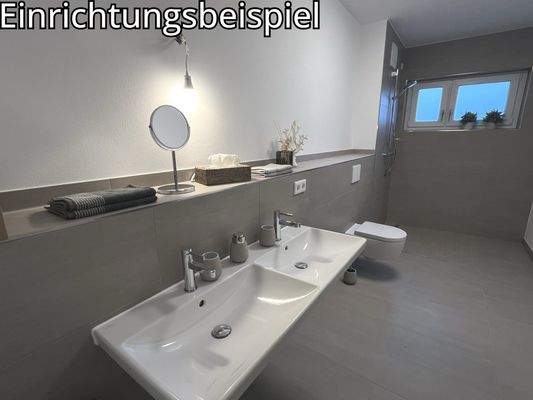 Badezimmer, Musterwohnung