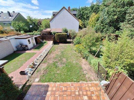 Ausblick Balkon Obergeschoss