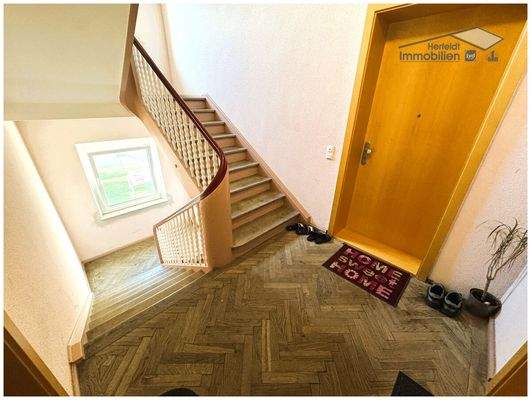 Gepflegtes Treppenhaus