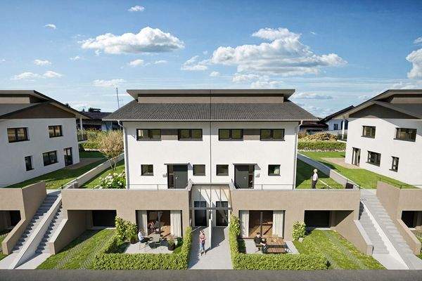 Beispiel - Nordansicht - Pultdach