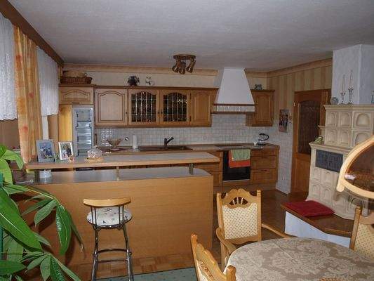 1. OG Küche mit Kamin