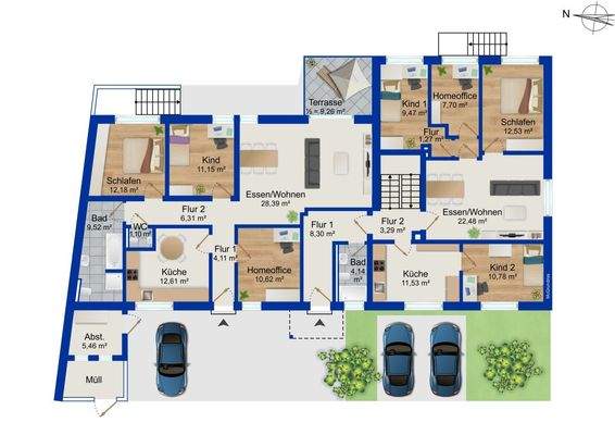 Grundriss Erdgeschoss