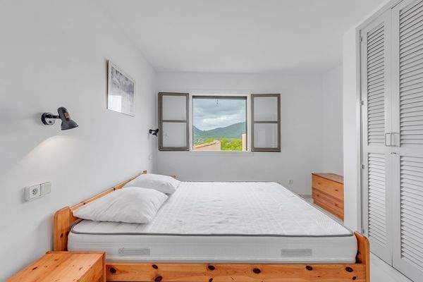 Meerblick vom Schlafzimmer aus