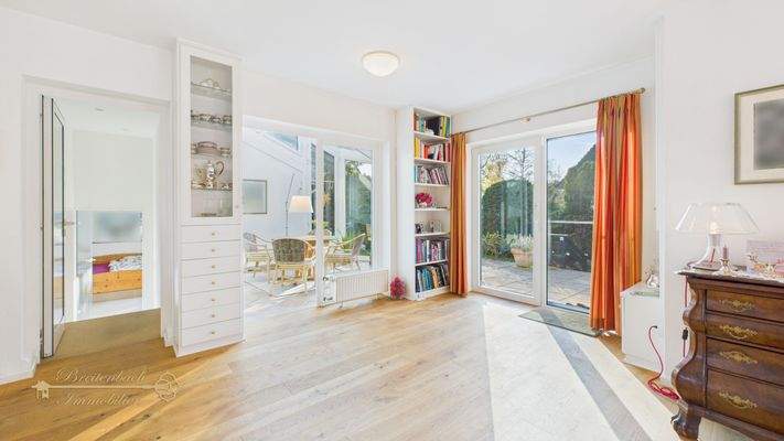 Wohnzimmer zum Wintergarten