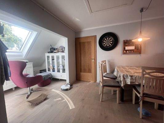 Wohnbereich im Dachgeschoss