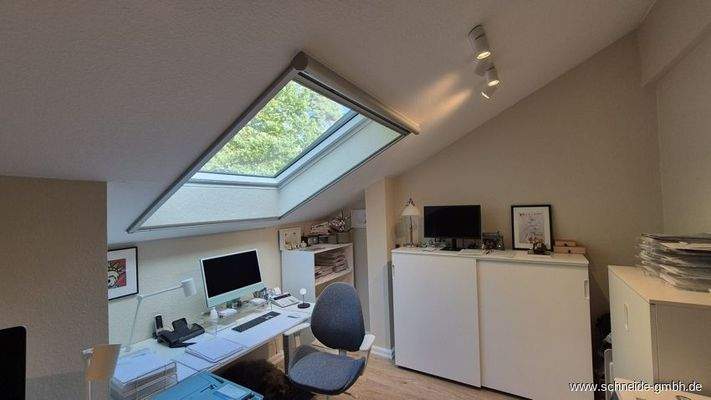 Büro im Dachgeschoss
