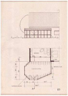 Grundriss Wintergarten