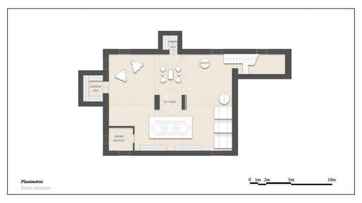 PLANIMETRIA PIANO INTERRATO